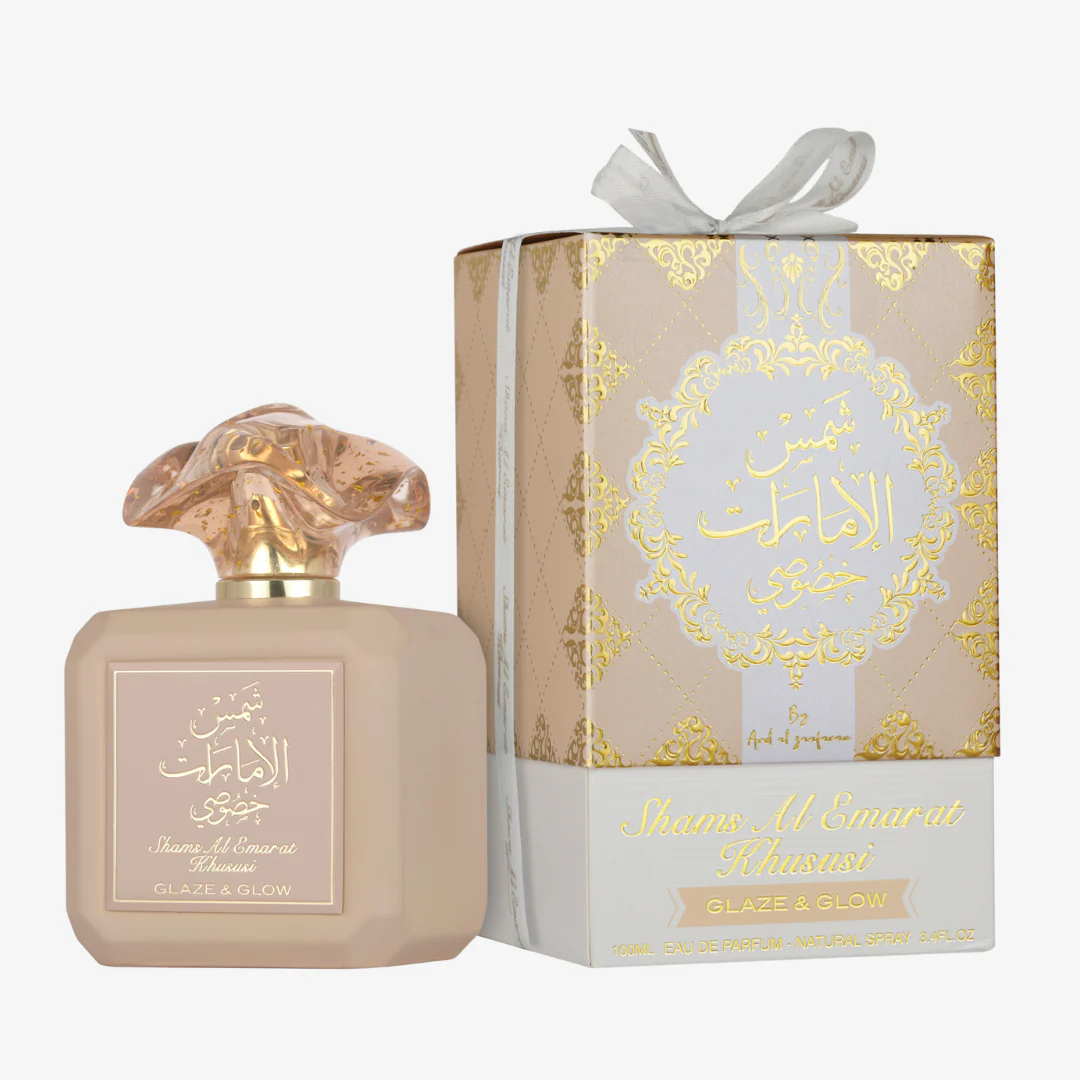 196_7cb63b24-2ecc-40f5-82e4-3003d2aa986f_1080x1080.webp ادکلن Shams Al Emarat Khususi Glaze & Glow Ard Al Zaafaran – شمس الامارات خاصگزی گلیز اند گلو ارد الزعفران - تصویر 1