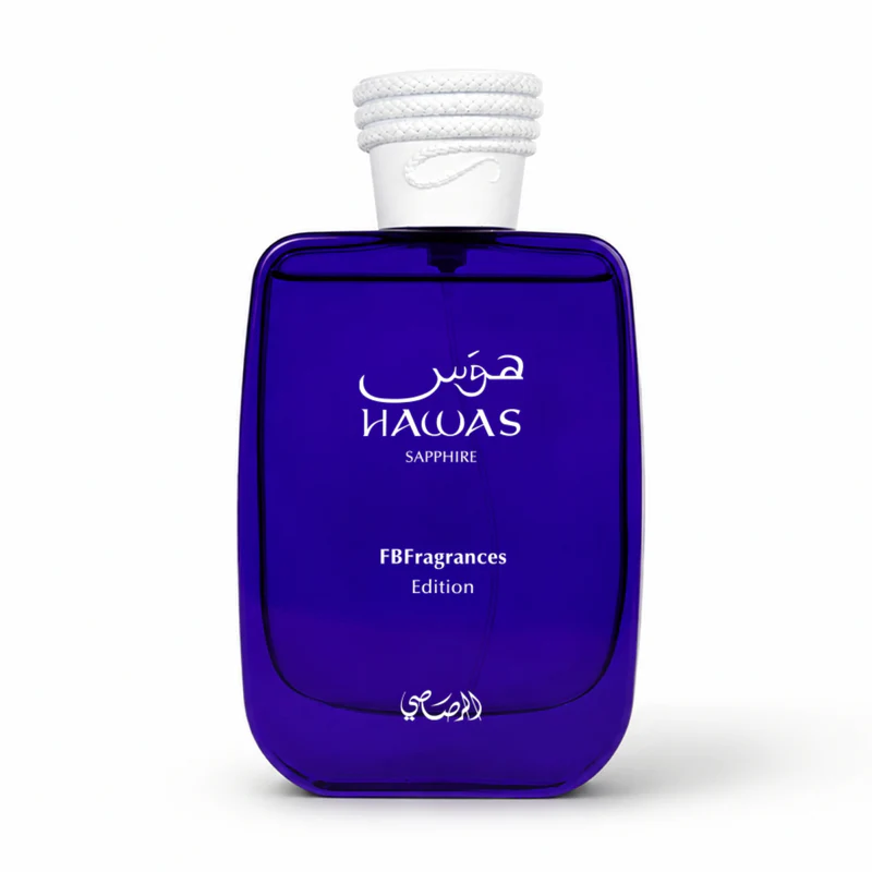 1_e40478d6-9015-487b-927f-c2ca3add5934.webp ادکلن Hawas Sapphire FBFragrances Edition Rasasi | هوس سفایر رصاصی - تصویر 1